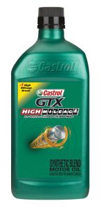 Castrol GTX High Mileage Motor Oil 5W-20, 5W-30, 10W-30