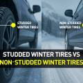 Studded Winter Tires vs Non-Studded Winter Tires